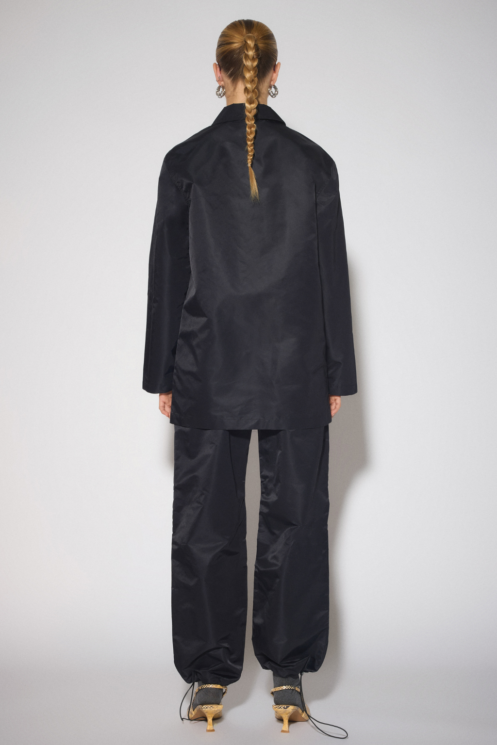 NECO Oversize Shirt - zwart