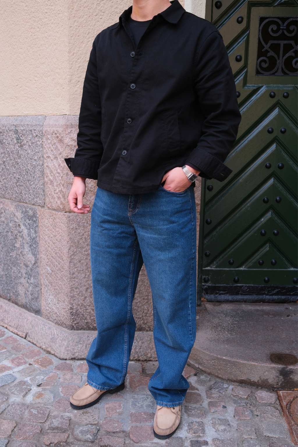 Willem Regular Jeans - Donkerblauw denim