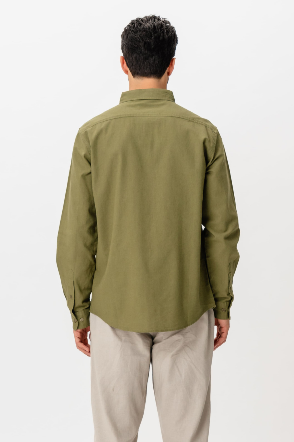 Linen Shirt - Green