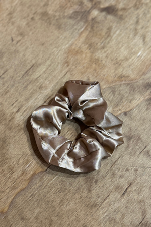 Scrunchie - lichtbruin