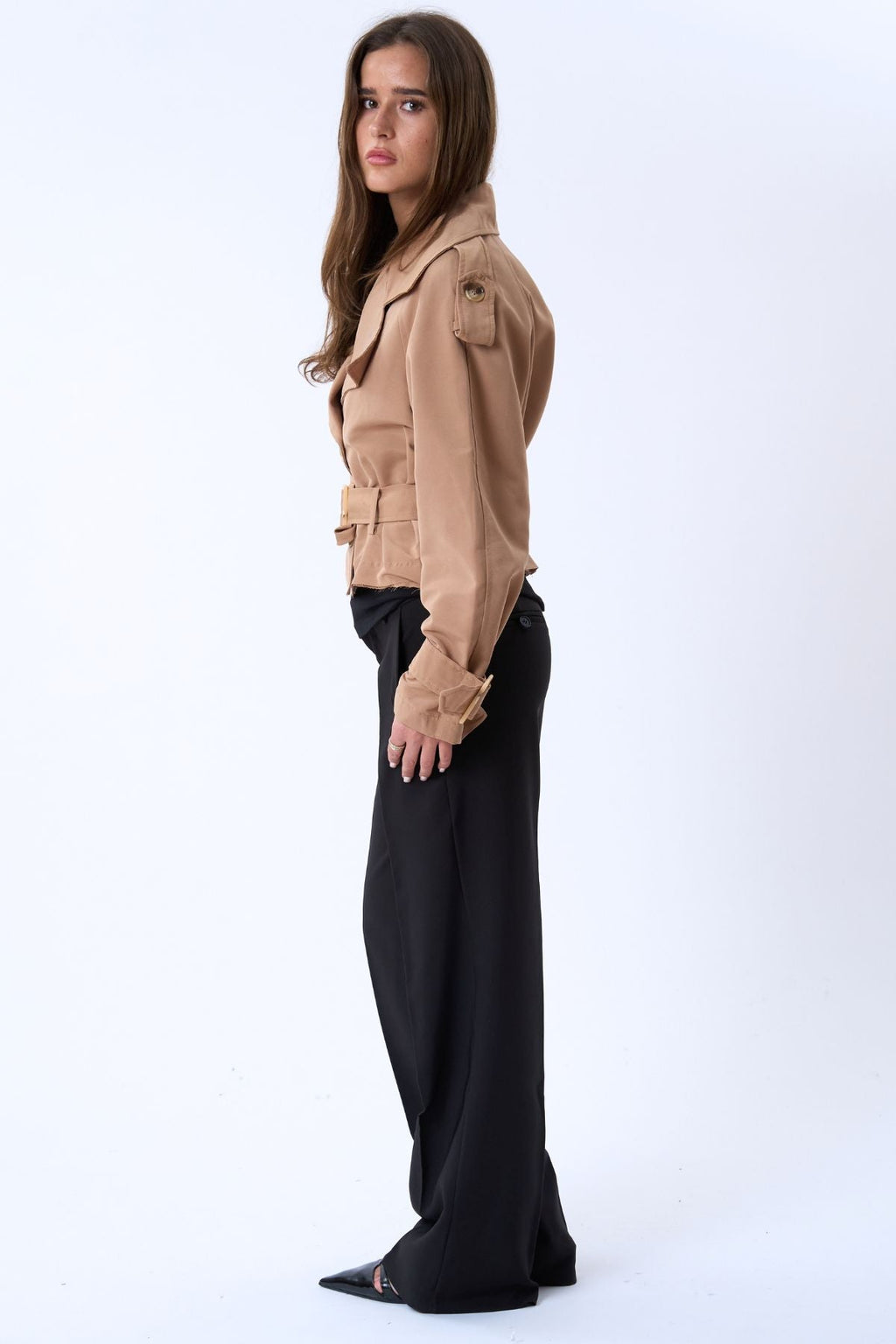 Julieta Short Jacket - Khaki