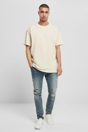 Zwaar Oversized T -shirt - zand
