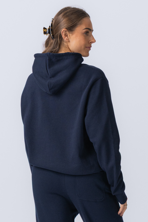 Essentiële hoodie - Marine