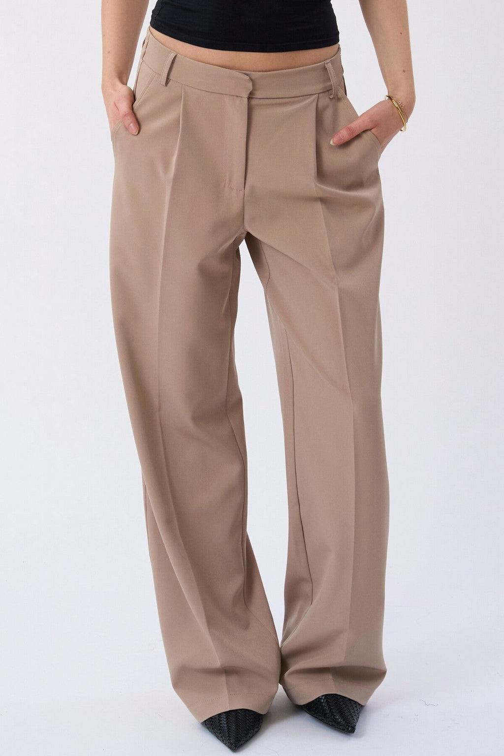 Mila Breed Pants - Beige