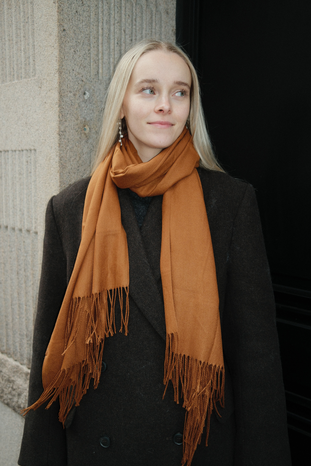 Sjaal - Bruin