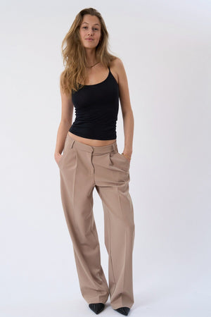 Mila Breed Pants - Beige