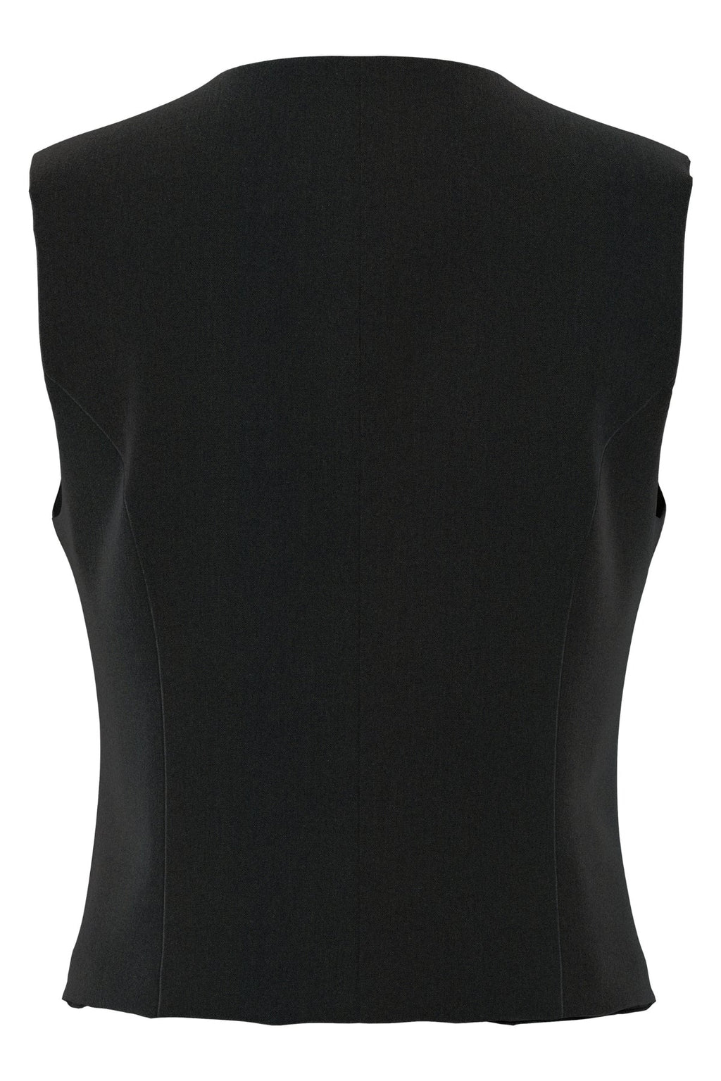 Kamil Fitted Vest - Black