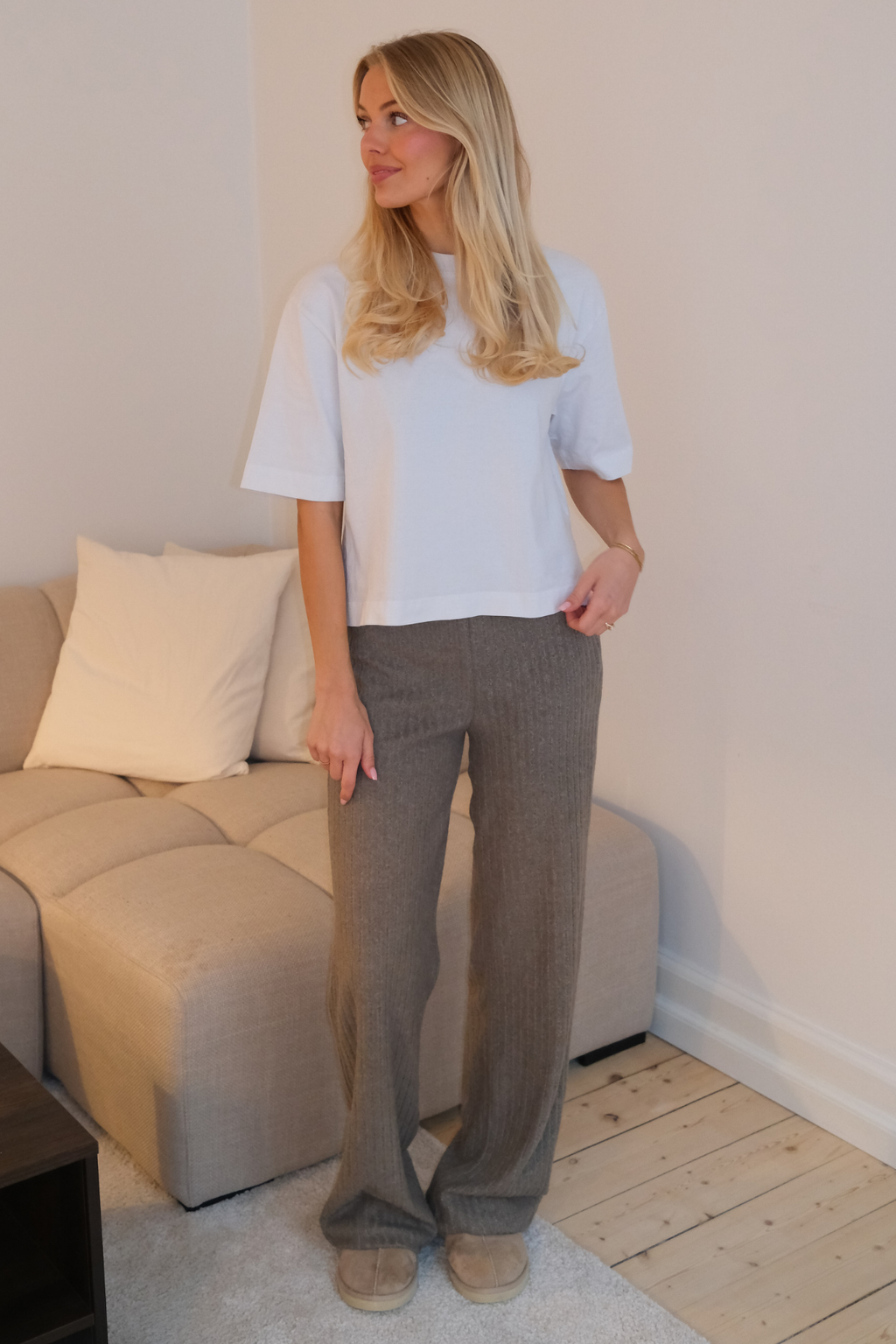 Klimop breien Pants - Kaki