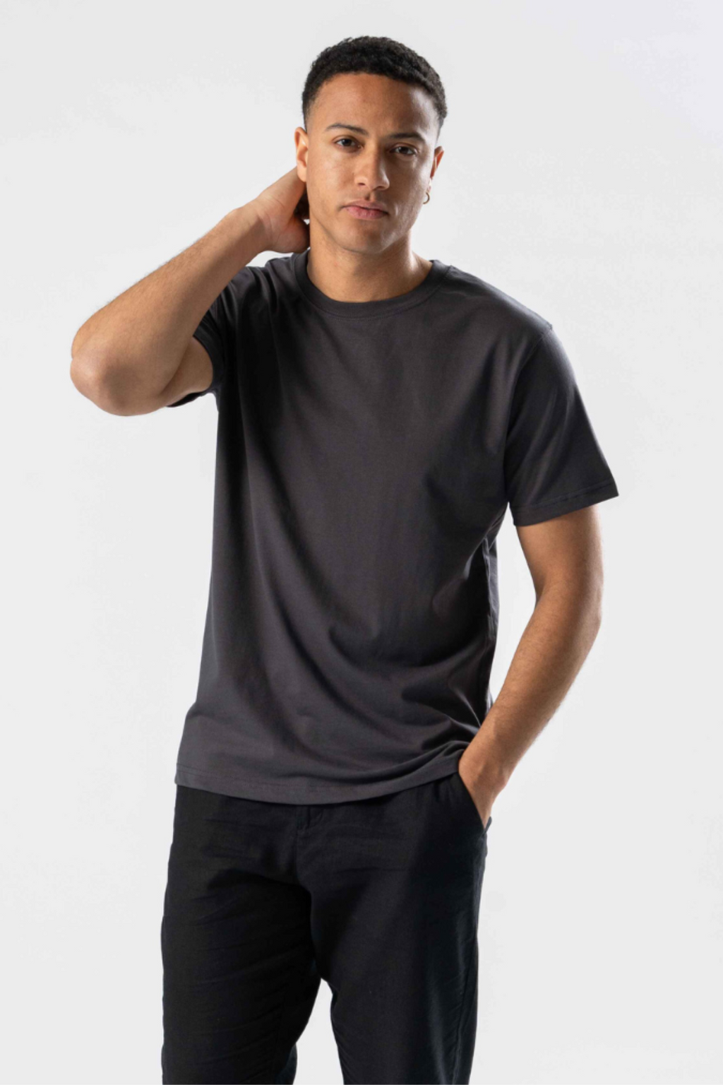 Regular T-shirt - Grijs