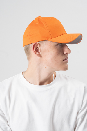 FlexFit Wooly Combed - Geel