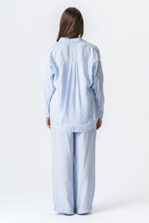 Mia Pants + MIA -shirt (hemelsblauw) - Pakketdeal