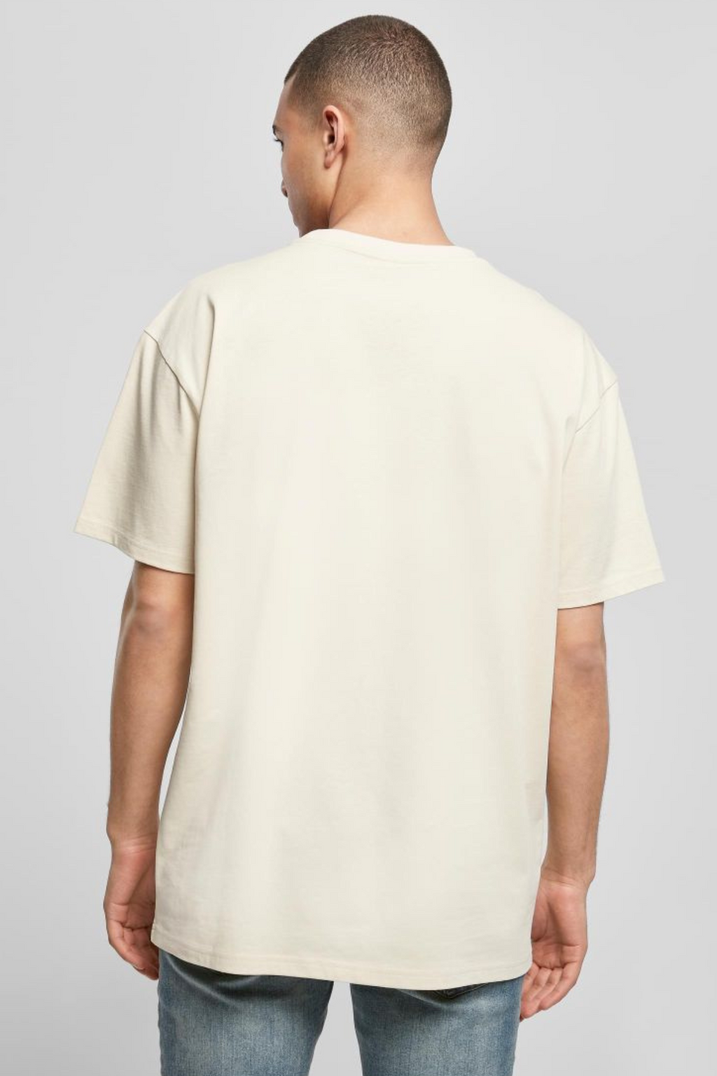 Zwaar Oversized T -shirt - zand