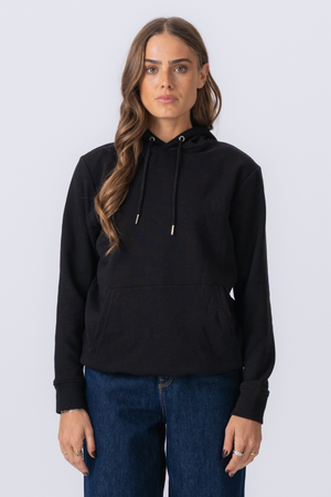 Sweatshirt hoodie - zwart