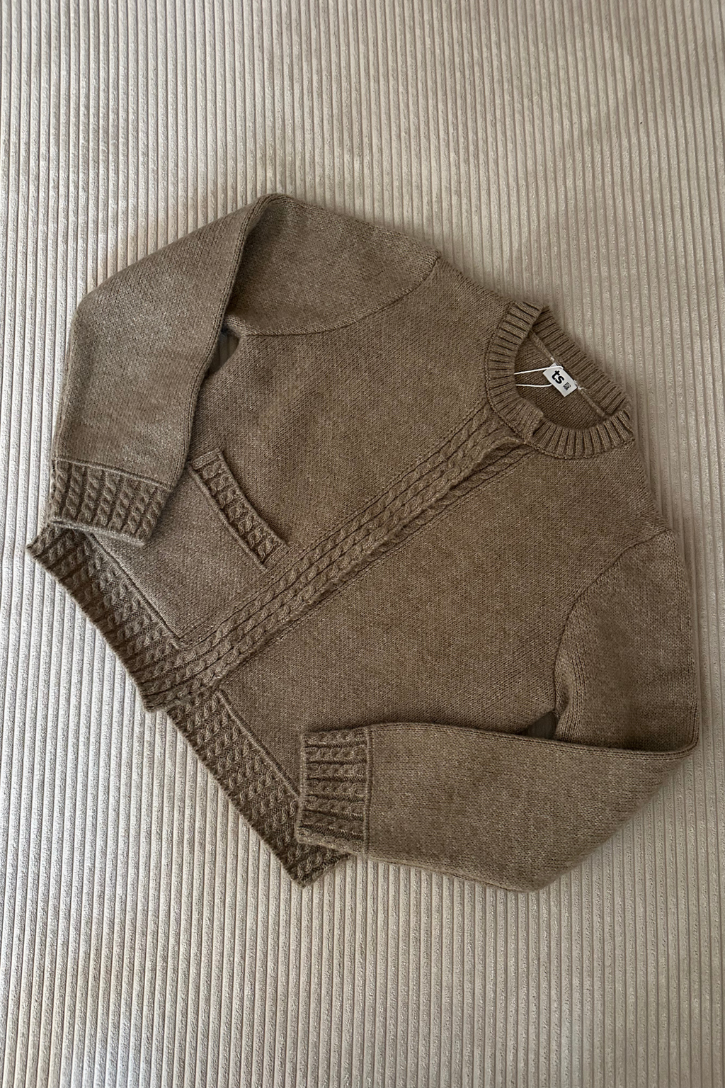 Emilie Knit Cardigan - Brown