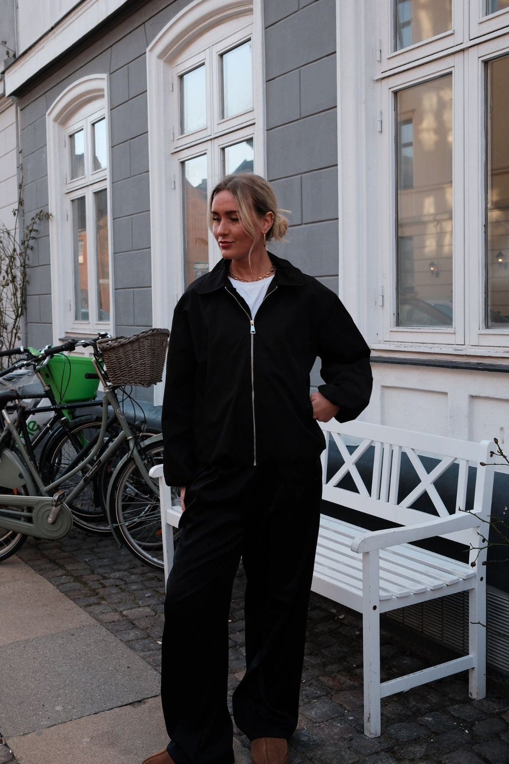 Ines Kort Jack - Zwart
