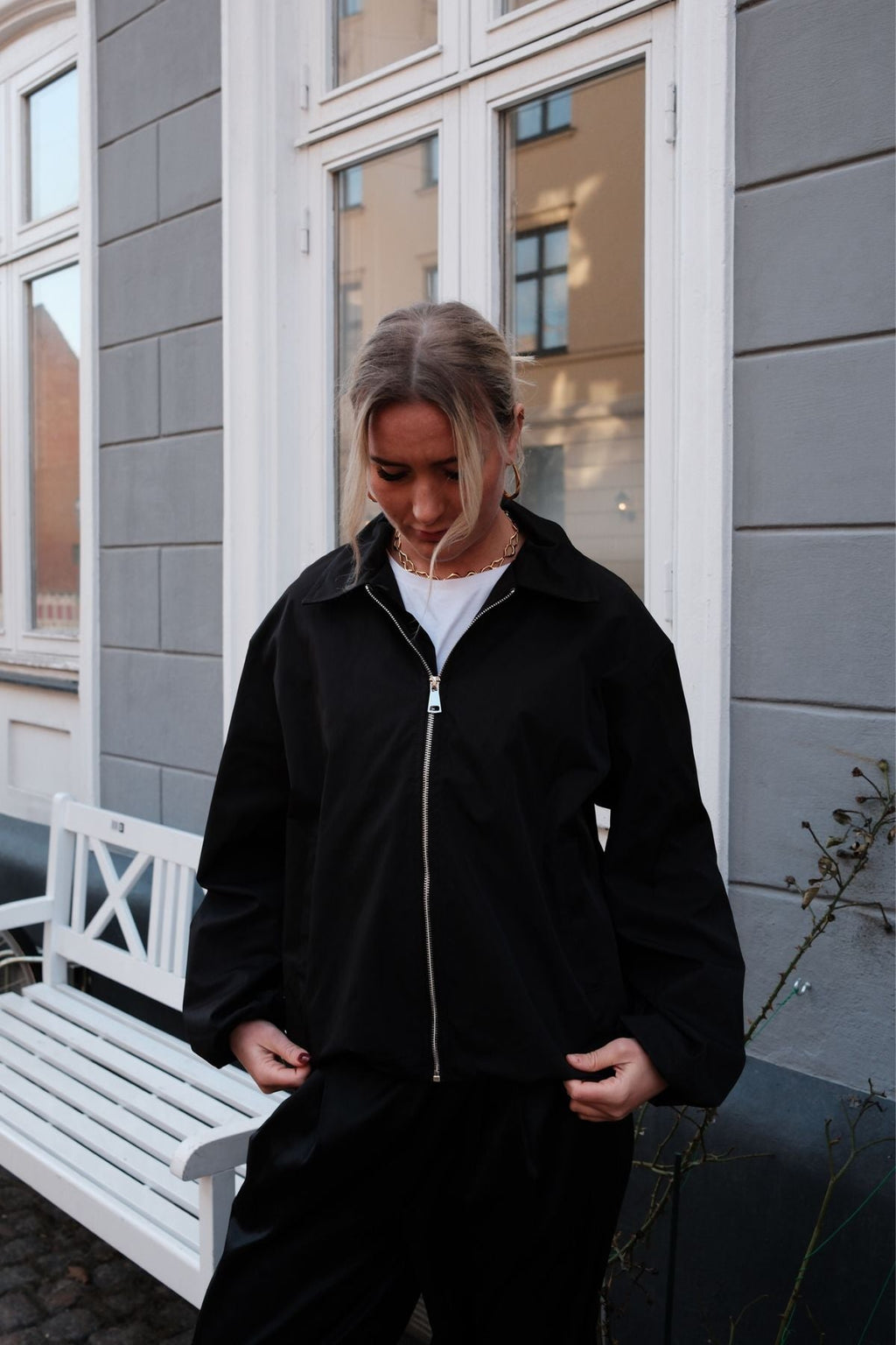 Ines Kort Jack - Zwart