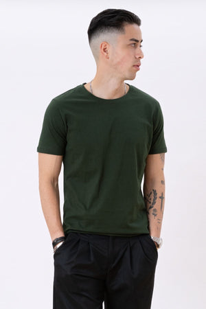 Muscle T-shirt - Donkergroen