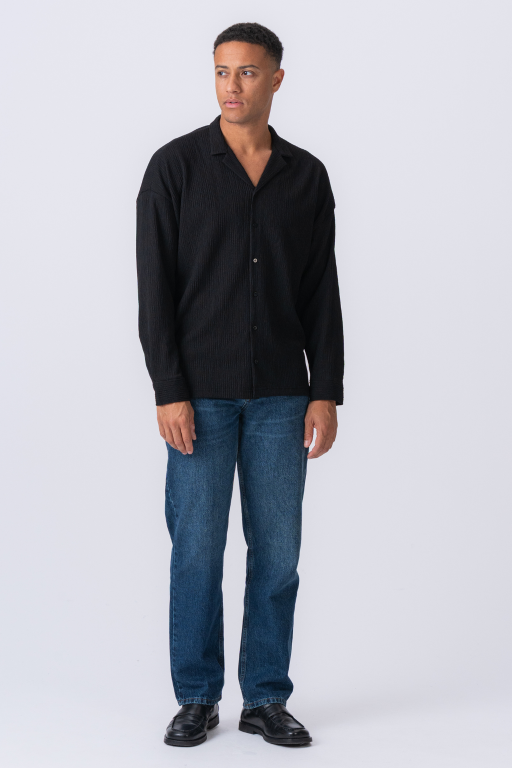 Aidan -shirt - zwart