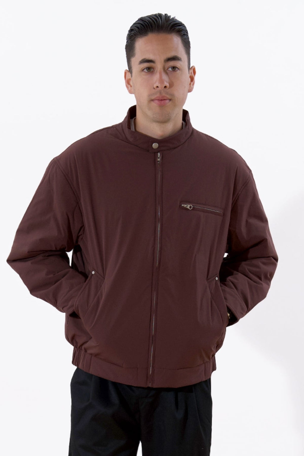 Cooper Short Jacket - Burgundy