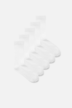 Heritage Tennissokken 5 pcs. - Wit