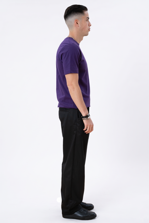 Basic T-shirt - Paars