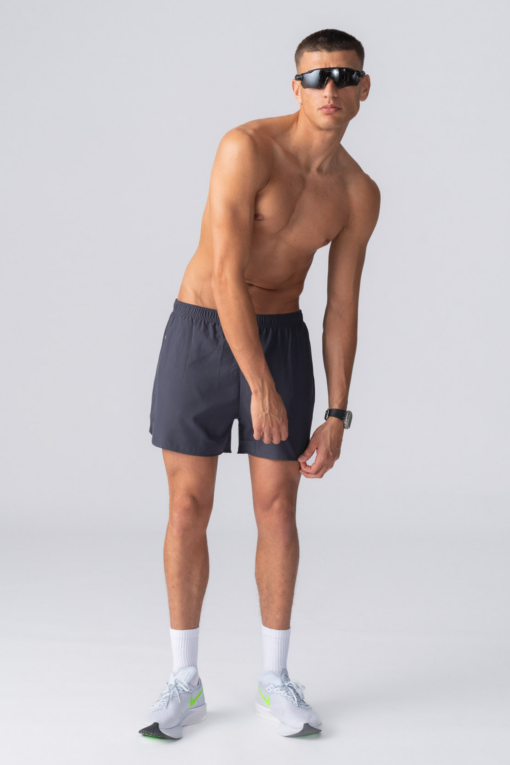 Everton Shorts - donkergrijs