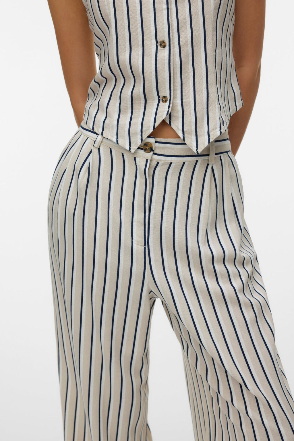 Mymilo Nila Mw Dad Pants - Silver Lining