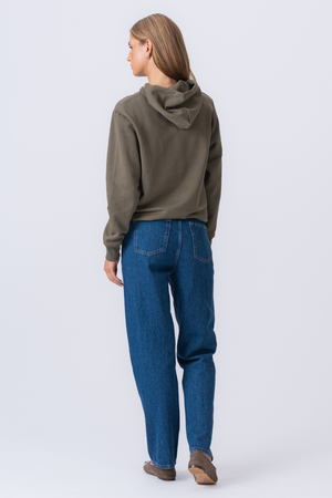 Sweatshirt hoodie - leger