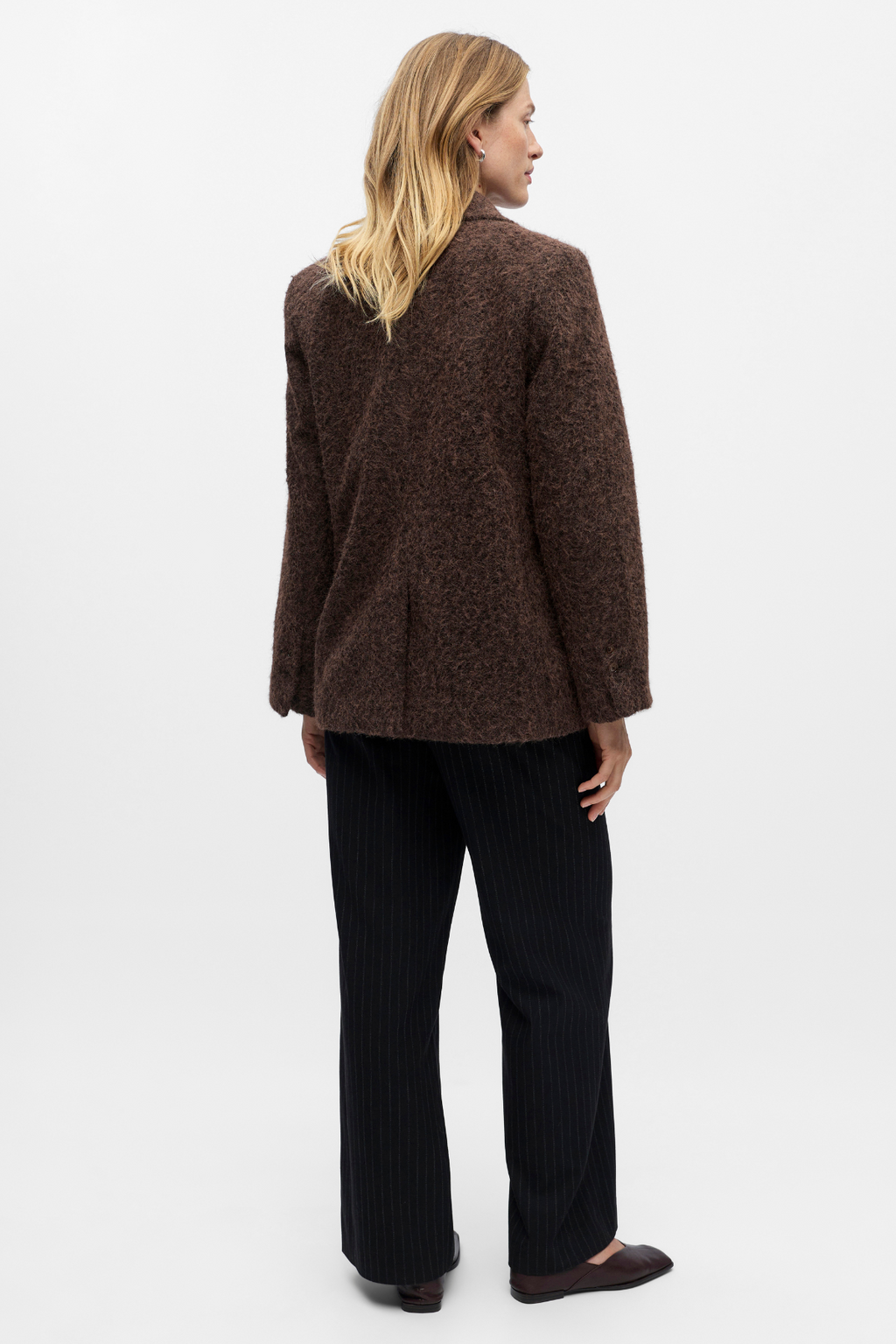 Celina l/s lo jas - afdichtbruin