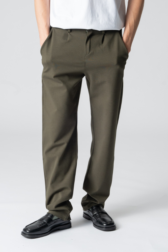 Performance Pants Wide - Legergroen