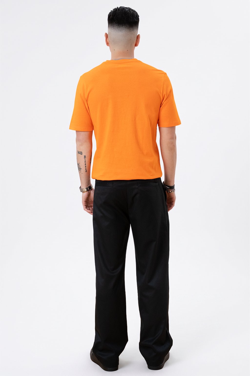 Basic T-shirt - Oranje