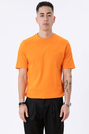 Basic T-shirt - Oranje