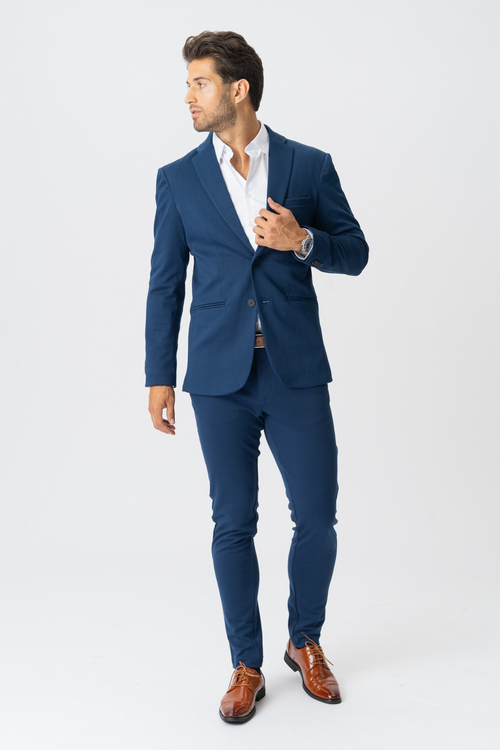 Performance Suit™️ (Blauw) + Performance Overhemd - Pakketdeal