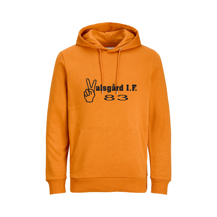 Basic Hoodie Sweat - Oranje