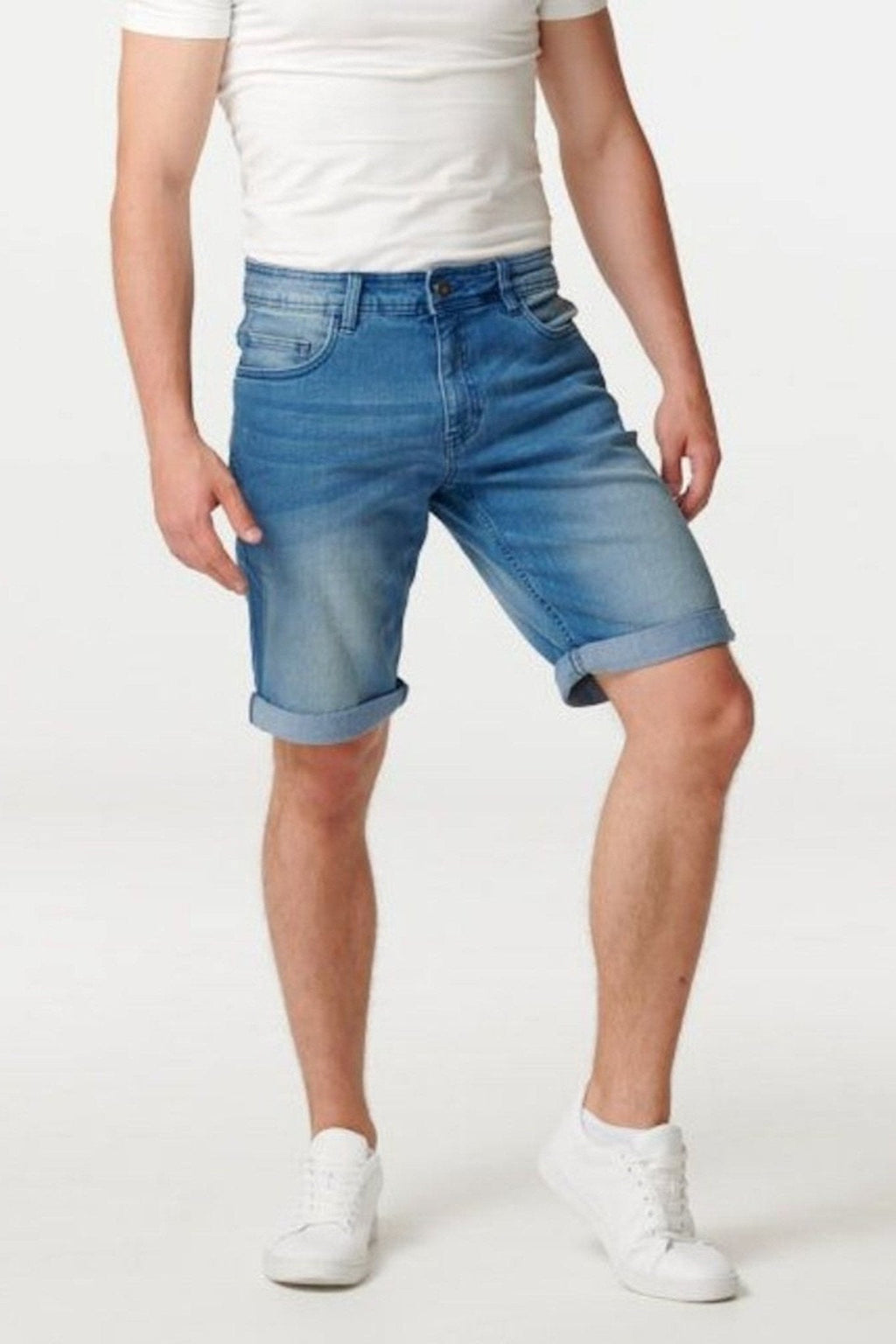 Denim shorts - blauw