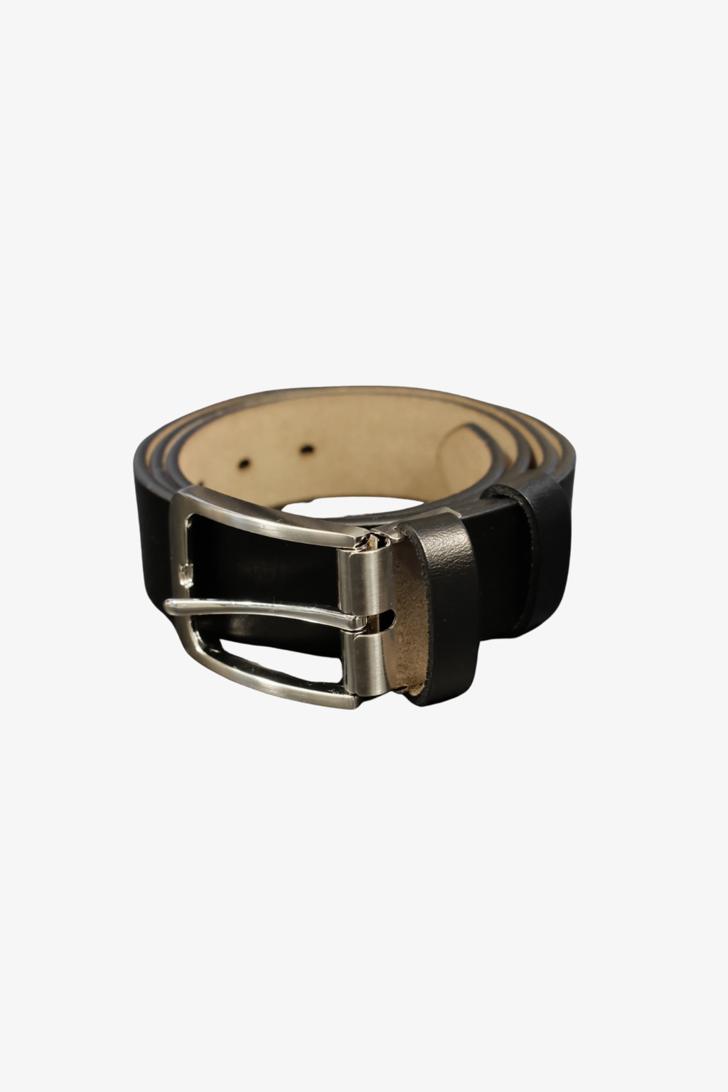 Berlin Leather Belt - Black