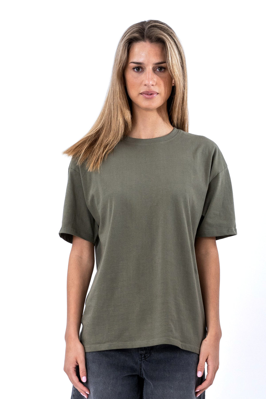 Zwaar Boxfit T-shirt - Olijf