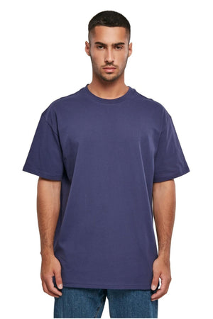 Zwaar Oversized T -shirt - lichte marine