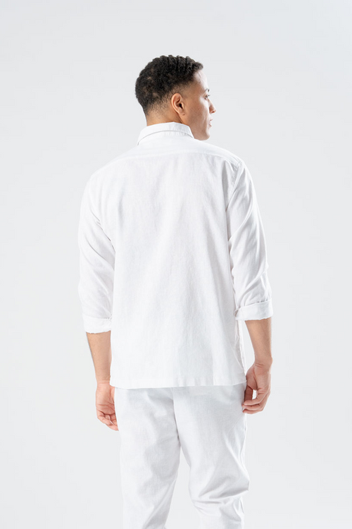 Linen Shirt - White