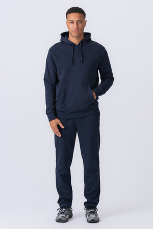 Essential sweatset met capuchon - marineblauw