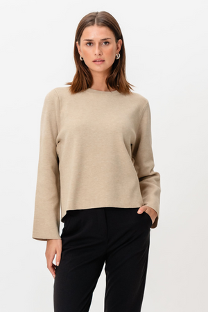 Reynard O-Neck Pullover - Humus