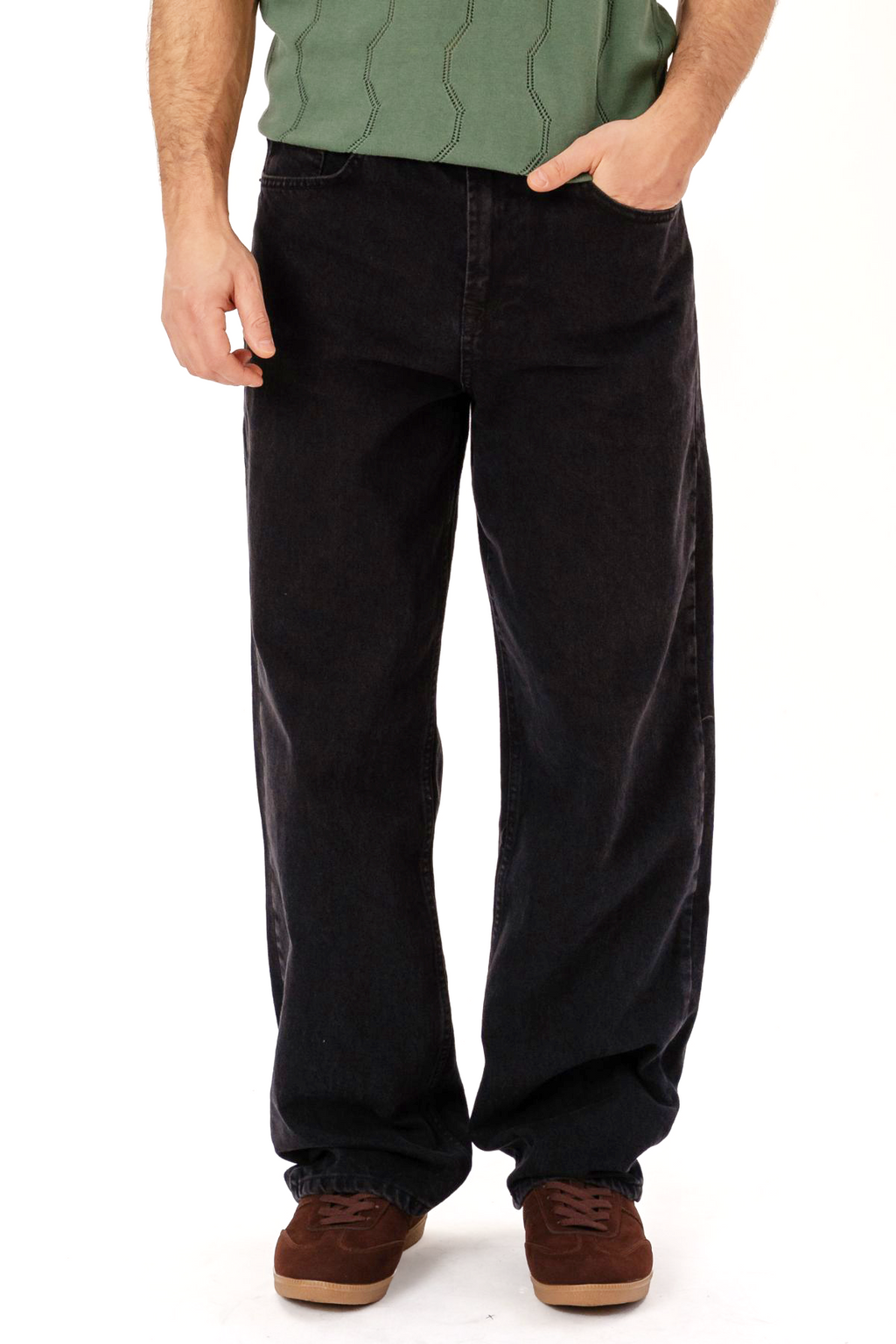 Willem Regular Jeans - Effen zwart