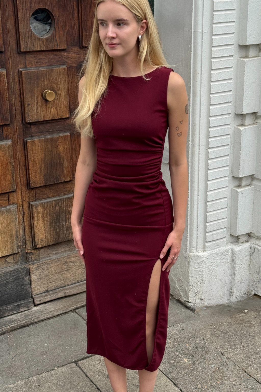 Lucia Dress - Bourgondië