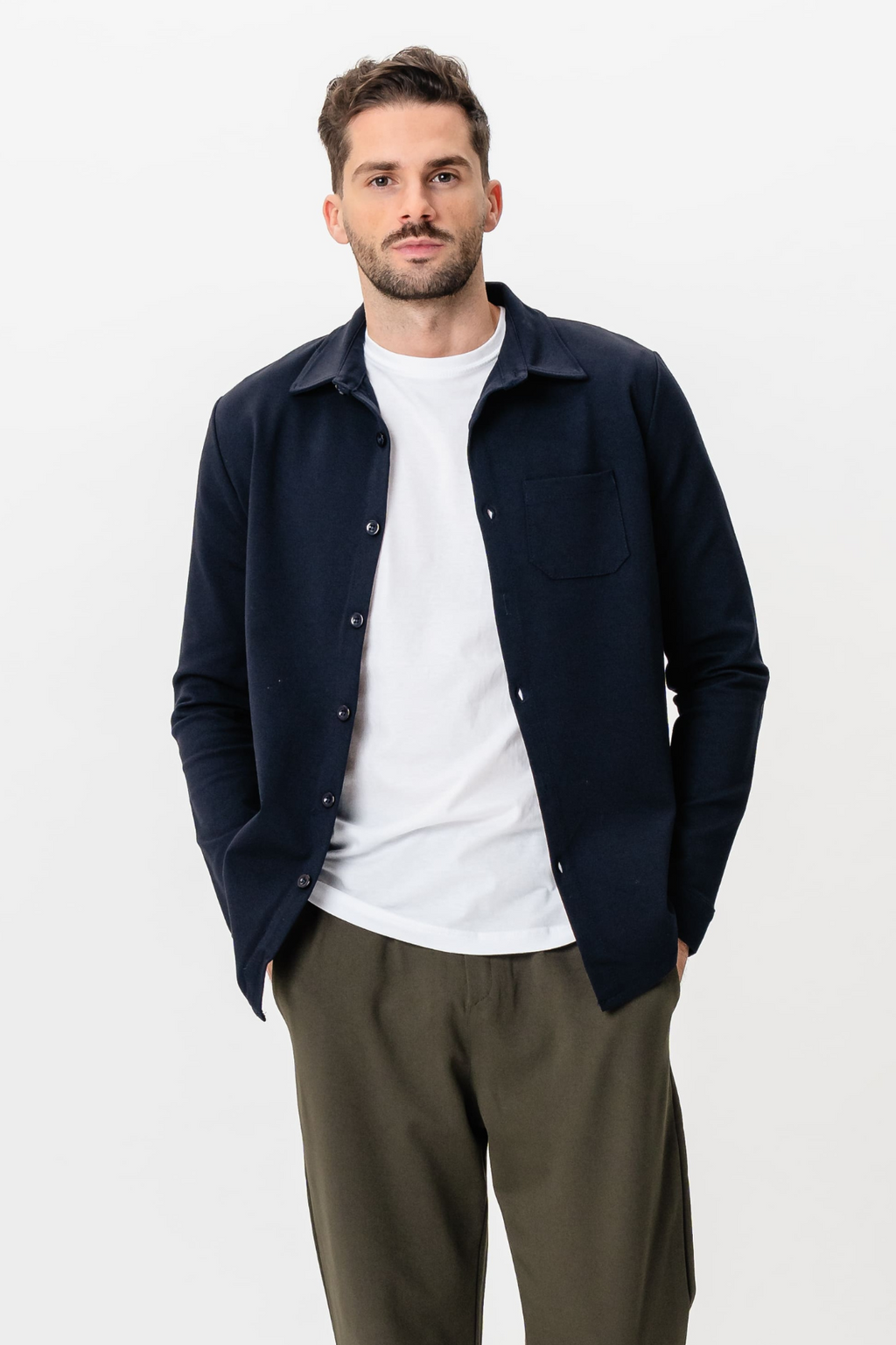 Performance Overshirt - Navy