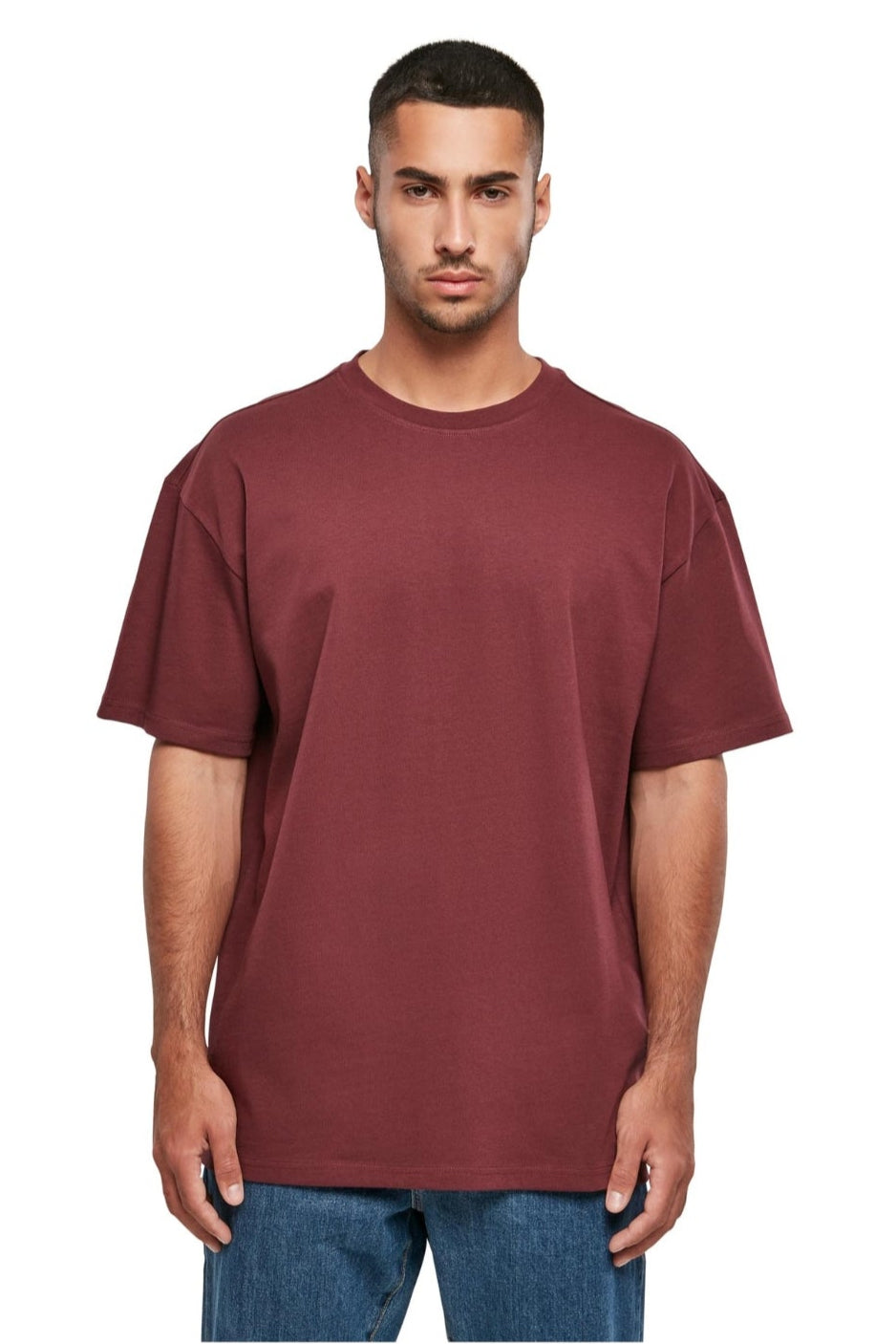 Heavy Oversized T-shirt - Cherry