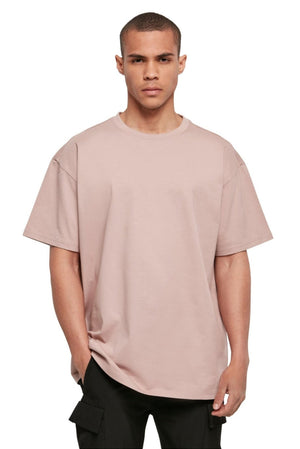 Zwaar Oversized T -shirt - schemering Rose