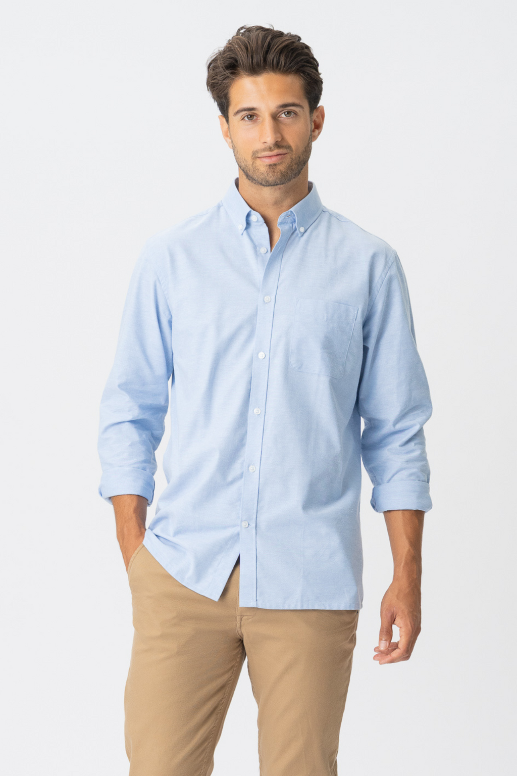 The Original Performance Oxford Shirt™️ - Cashmere Blue (FS)