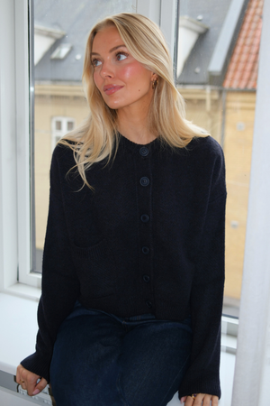 Angelique Vest - Diep Blauw