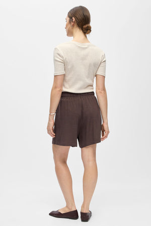 Sanne Breed Shorts - Zeehond Bruin