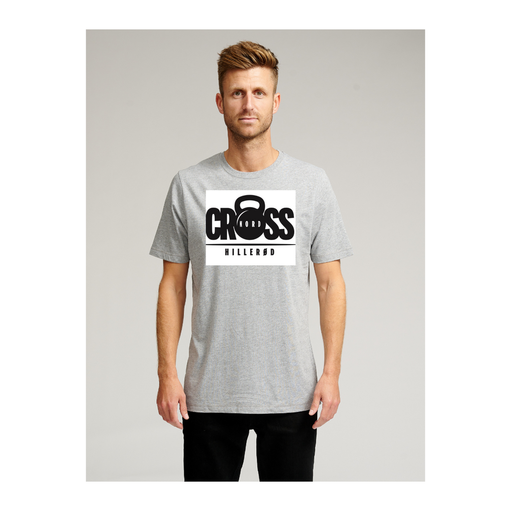 Biologisch Basic T -shirt - grijs